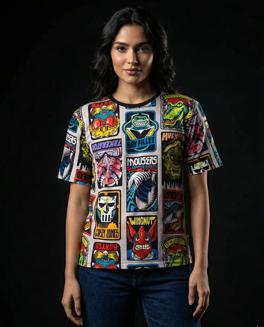 Ninja Turtles Enemies United Oversized T-shirt 50% off