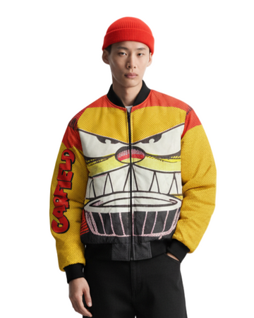 Garfield Bowl Love Bomber Jacket