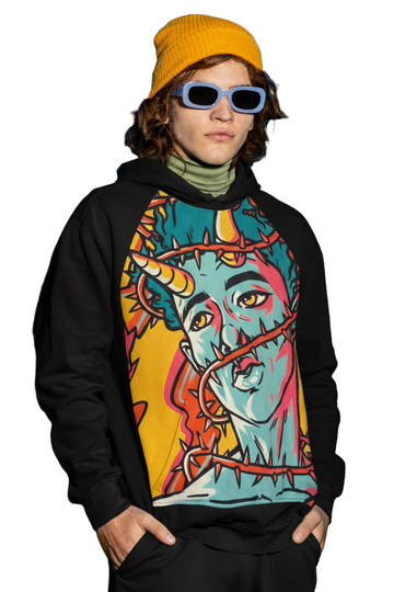 Thorns Raglan Hoodie