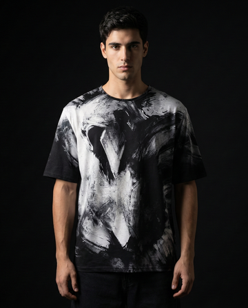 Gladiator Monochrome Oversized T-shirt 50% OFF