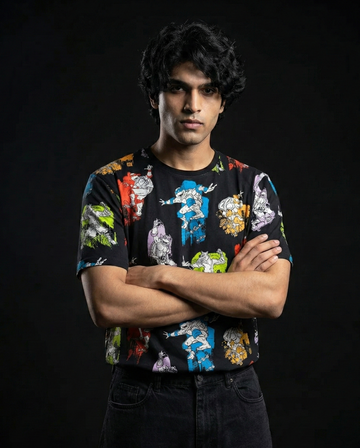 Ninja Turtles Colorbleed Oversized T-shirt
