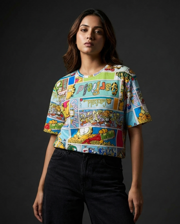Garfield Foodie Oversized T-shirt