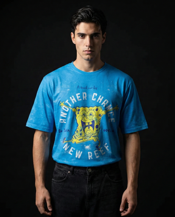 Spongebob New Day New Reef Oversized T-shirt