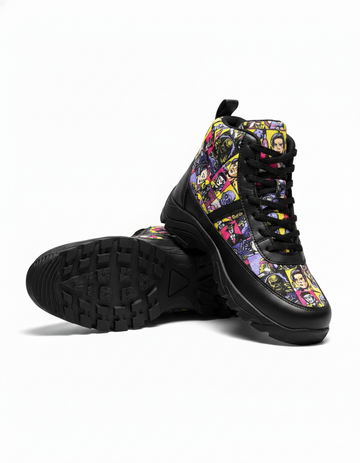 Killer Comics High Top Canvas Sneakers