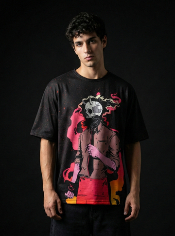 Smoking Dead Oversized T-shirt 50% off