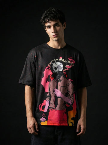 Smoking Dead Oversized T-shirt