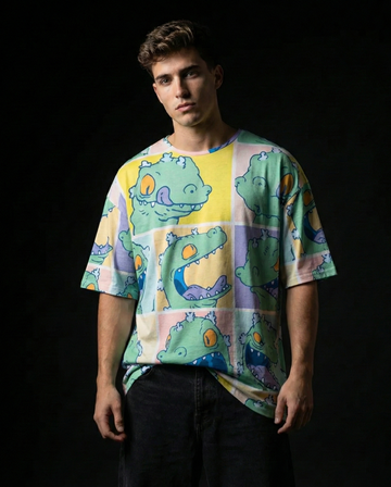 Reptar Rugrats Oversized T-shirt