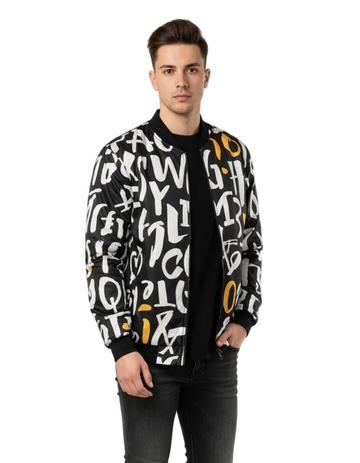Clueless Dark Bomber Jacket