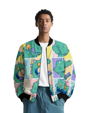 Reptar Rugrats Bomber Jacket
