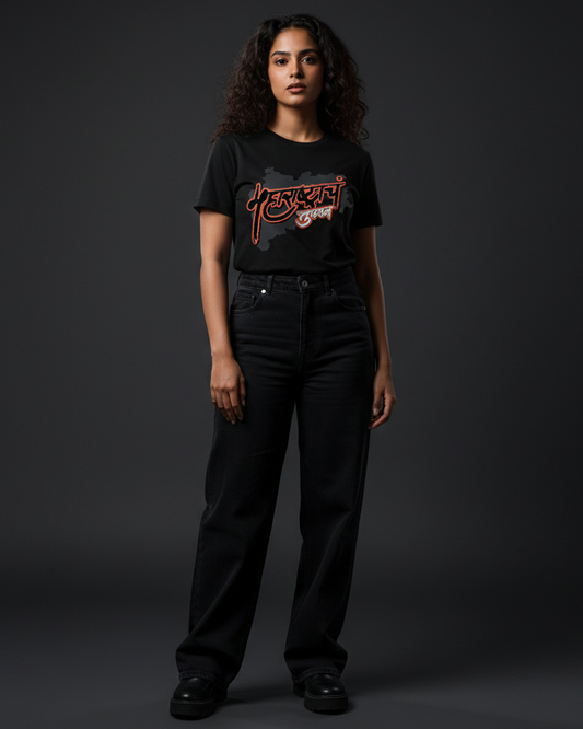 Mahararashtracha Toofan 100% Cotton Tshirt