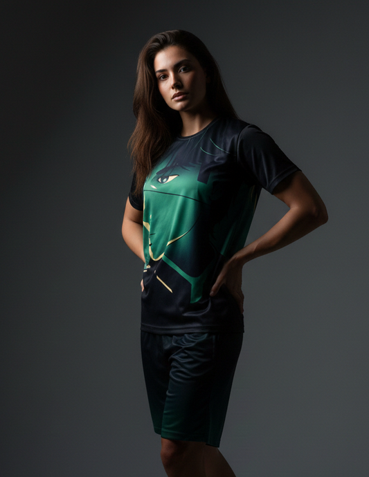 Emerald T-shirt and Shorts Combo