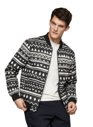 Aztec Bomber Jacket