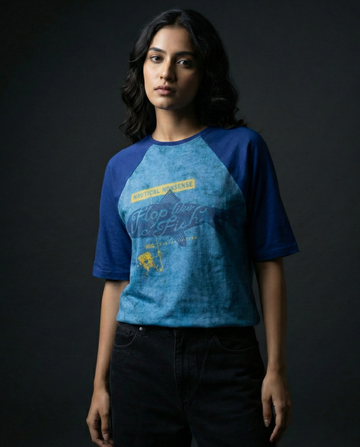 Spongebob Nautical Nonsense Oversized Raglan T-shirt