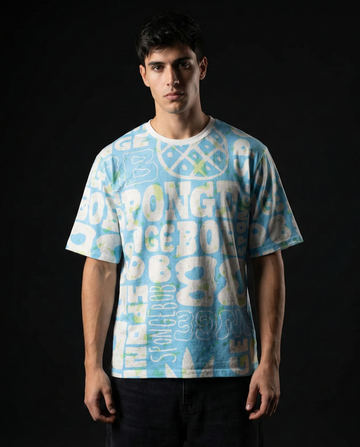 Spongebob Underwater Oversized T-shirt 50% off