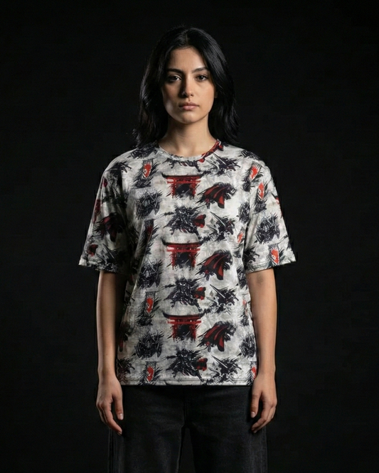 Ninja Turtles Shredder Footclan Oversized T-shirt