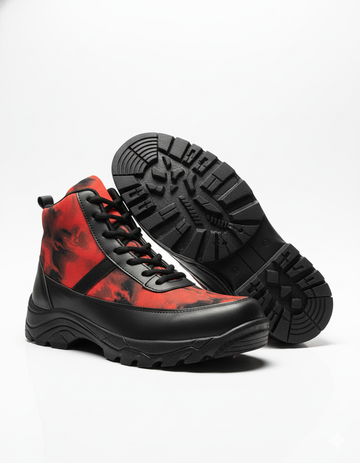 Fury High Top Canvas Sneakers