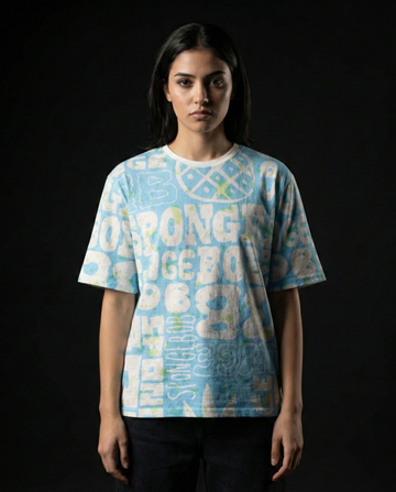Spongebob Underwater Oversized T-shirt