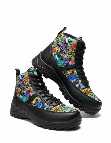 Ninja Turtles Grafitti Top Canvas Sneakers