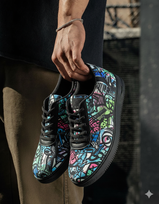 Soul Music Canvas Sneakers