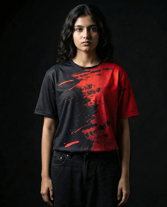 Rad Red Oversized T-shirt 50% OFF