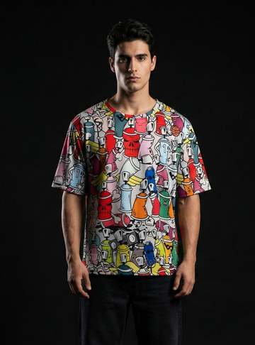 Cans Oversized T-shirt 50% off