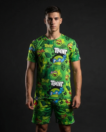 Ninja Turtles Emoji T-shirt Shorts Combo