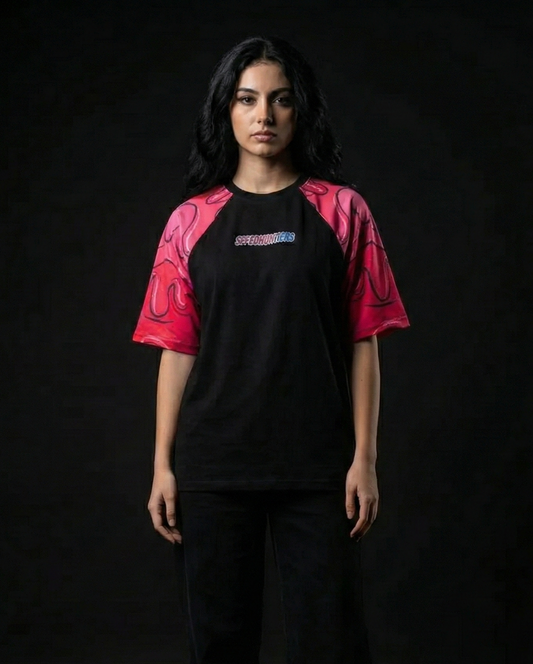 Spongebob Oversized Raglan T-shirt