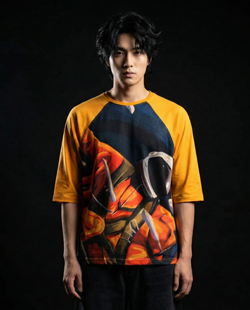 Space Inmate Oversized Raglan T-shirt