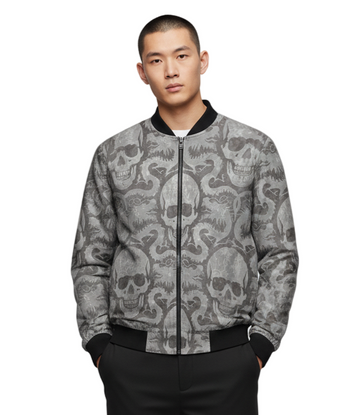 Venom Skull Bomber Jacket