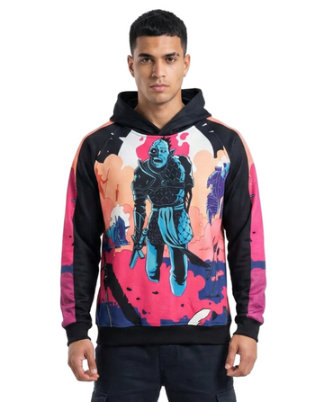 Broken Warrior Raglan Hoodie