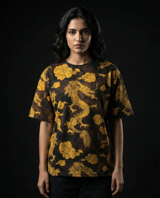 Dragon Master Oversized T-shirt 50% off