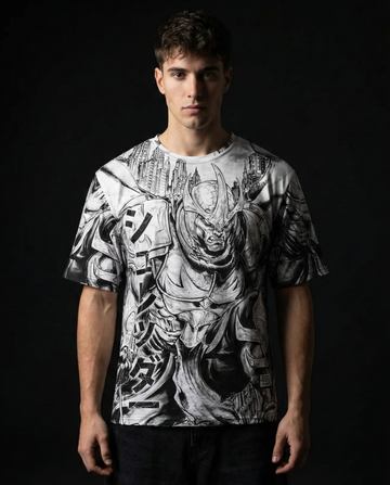 Ninja Turtles Shredder Mono Oversized T-shirt 50% OFF