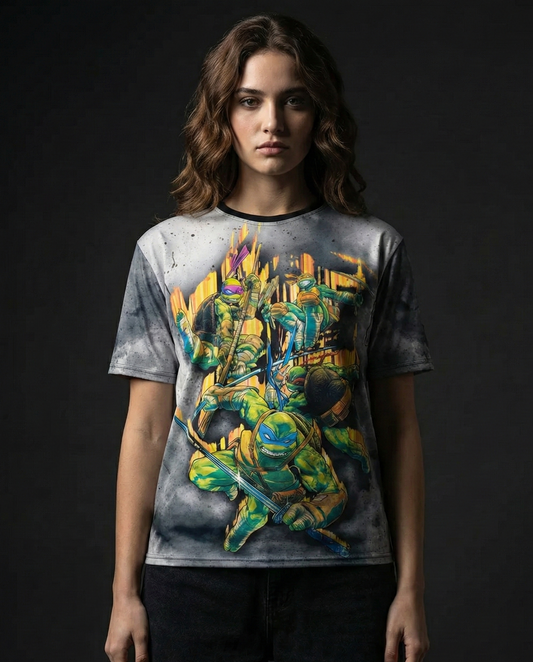 Ninja Turtles Battleart Oversized T-shirt