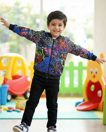 Acid Trip Kids Bomber Jacket