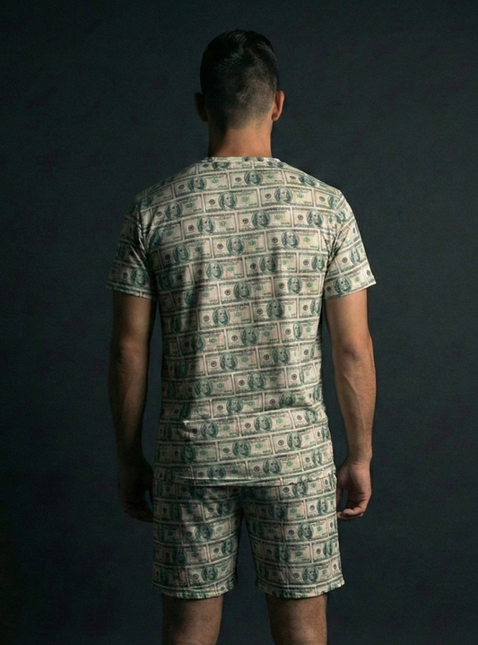 Dollar T-shirt and Shorts Combo