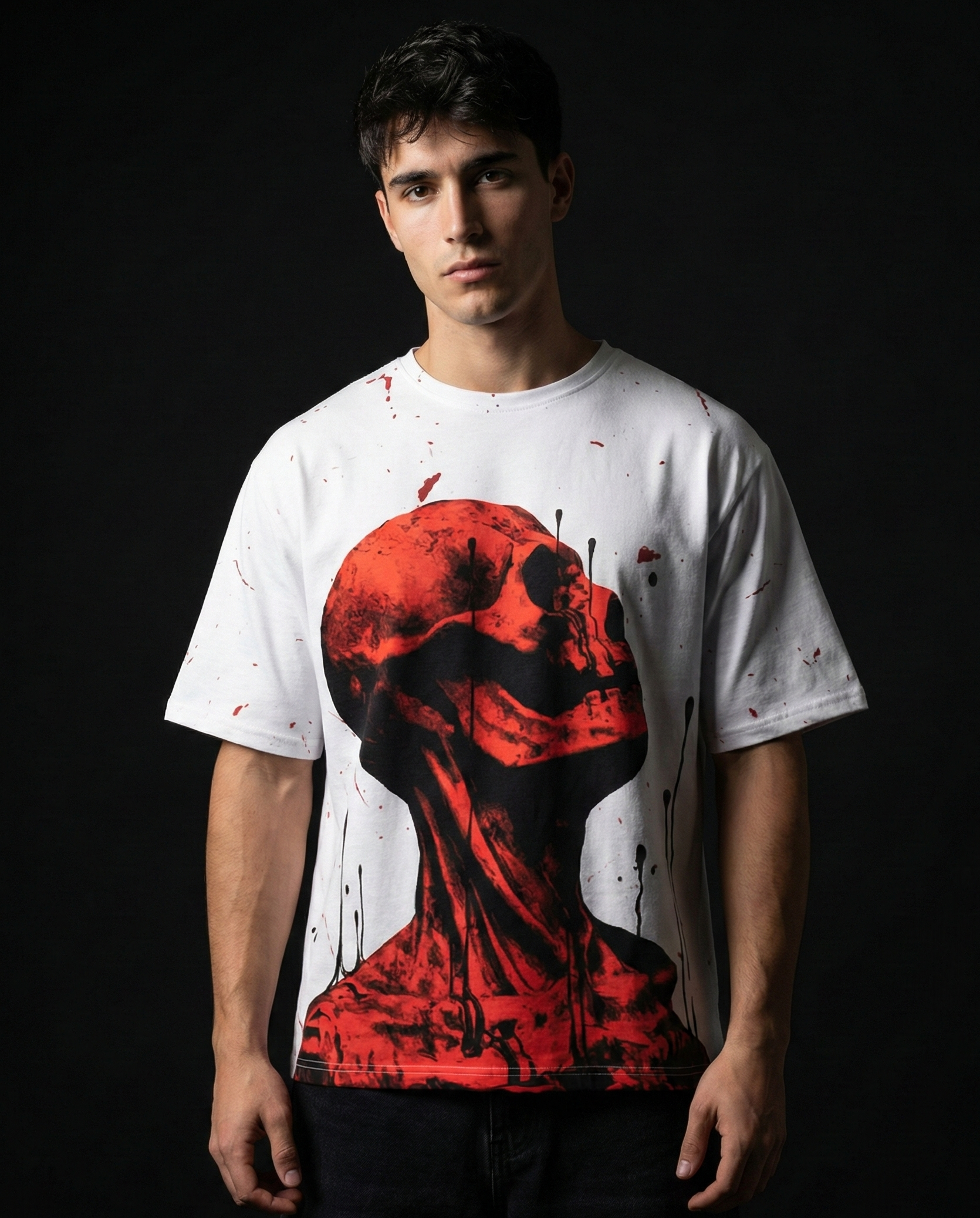 Buy Gladiator Graphic Printed Oversized T-Shirt Online | Urban Pitara