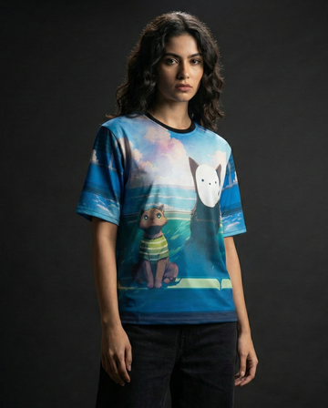 Furry Pals Oversized T-shirt