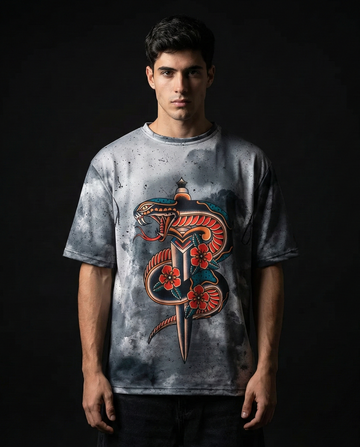 Rustic Viper Oversized T-shirt 50% off