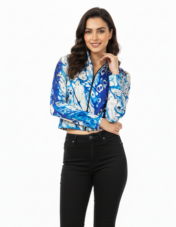 H2FLO Athleisure Crop Jacket
