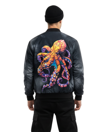 Tentaculous Bomber Jacket