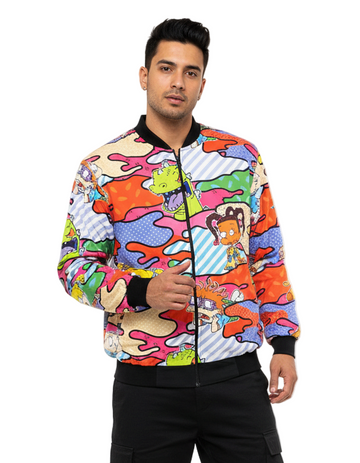 Rugrats Camo Bomber Jacket