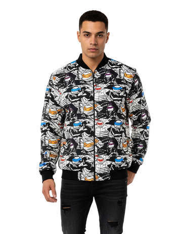 Ninja Turtles Eyebands Bomber Jacket