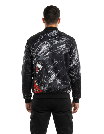 Vamp Grunge Bomber Jacket