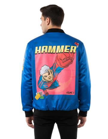 Hammer Bomber Jacket with Snap Buttons