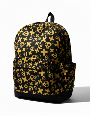 Skully Canvas Backpack