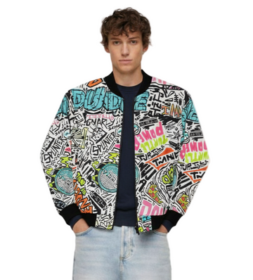 Ninja Turtles Power Dude Bomber Jacket