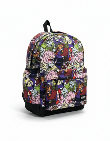 Ninja Turtles Enemies United Canvas Backpack