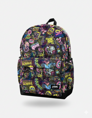 Not Afraid To Be Square Canvas Backpack