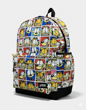 Garfield Grid Canvas Backpack