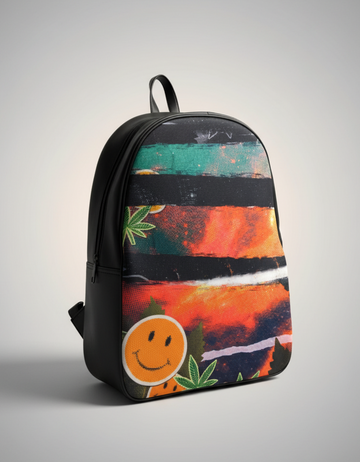 Go Green Faux Leather D Backpack